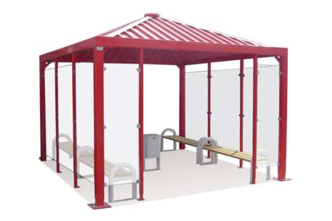 Shelters, Canopies, Walkways and Bin Stores | Waiting Shelters
