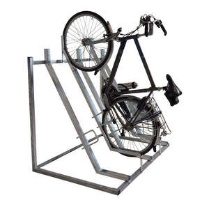 Cycle Parking | Cycle Racks | FalcoVert-Pro Semi Vertical Cycle Rack | image #1