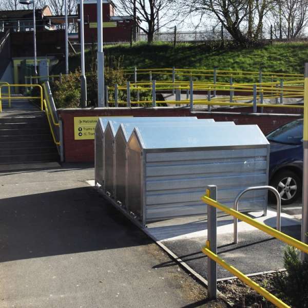 Falco Cycle Lockers roll out on Tram Network! - 1 Falco Cycle Lockers roll out on Tram Network! - 1