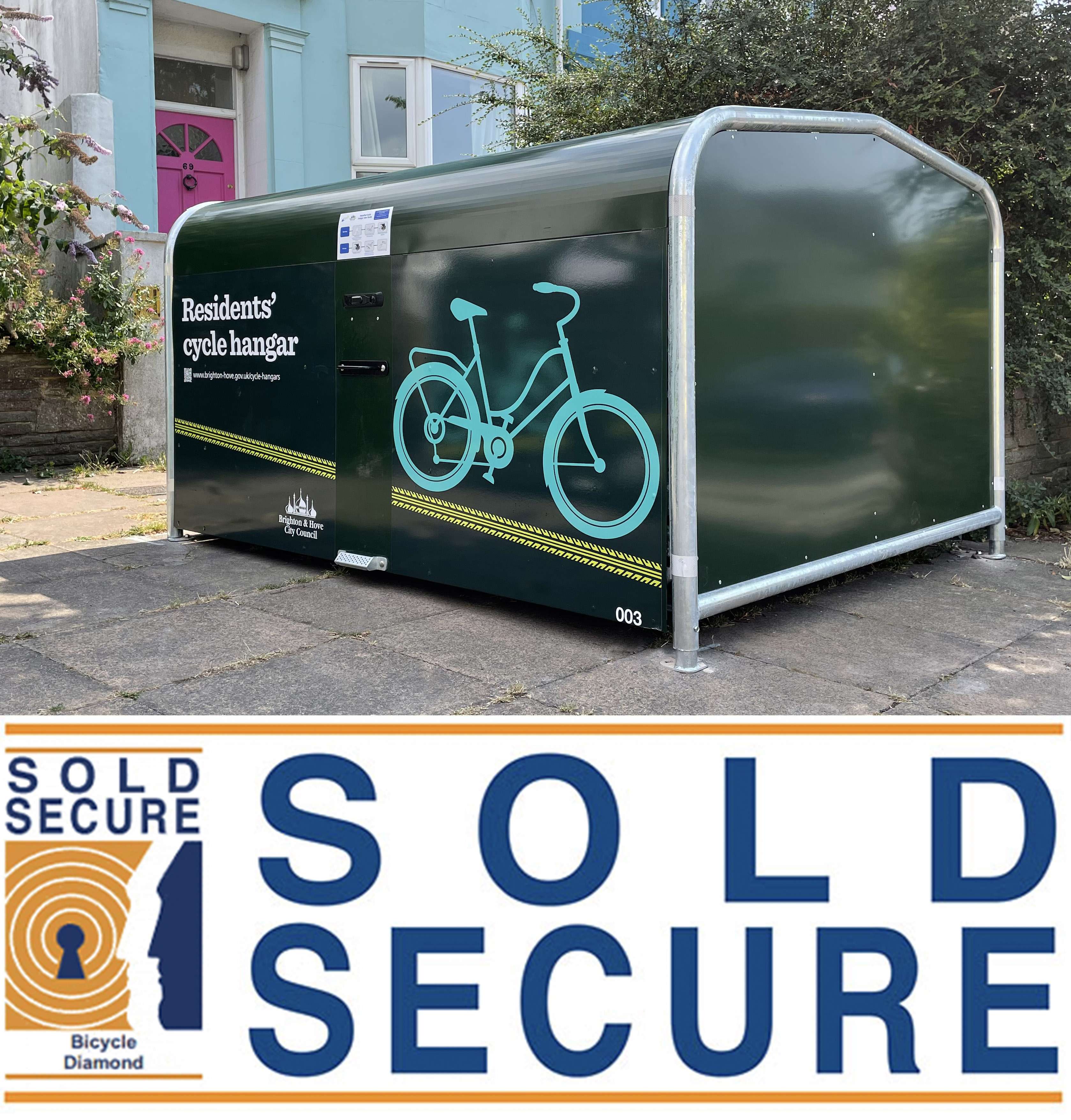 Bike Hangar Sold Secure Diamond