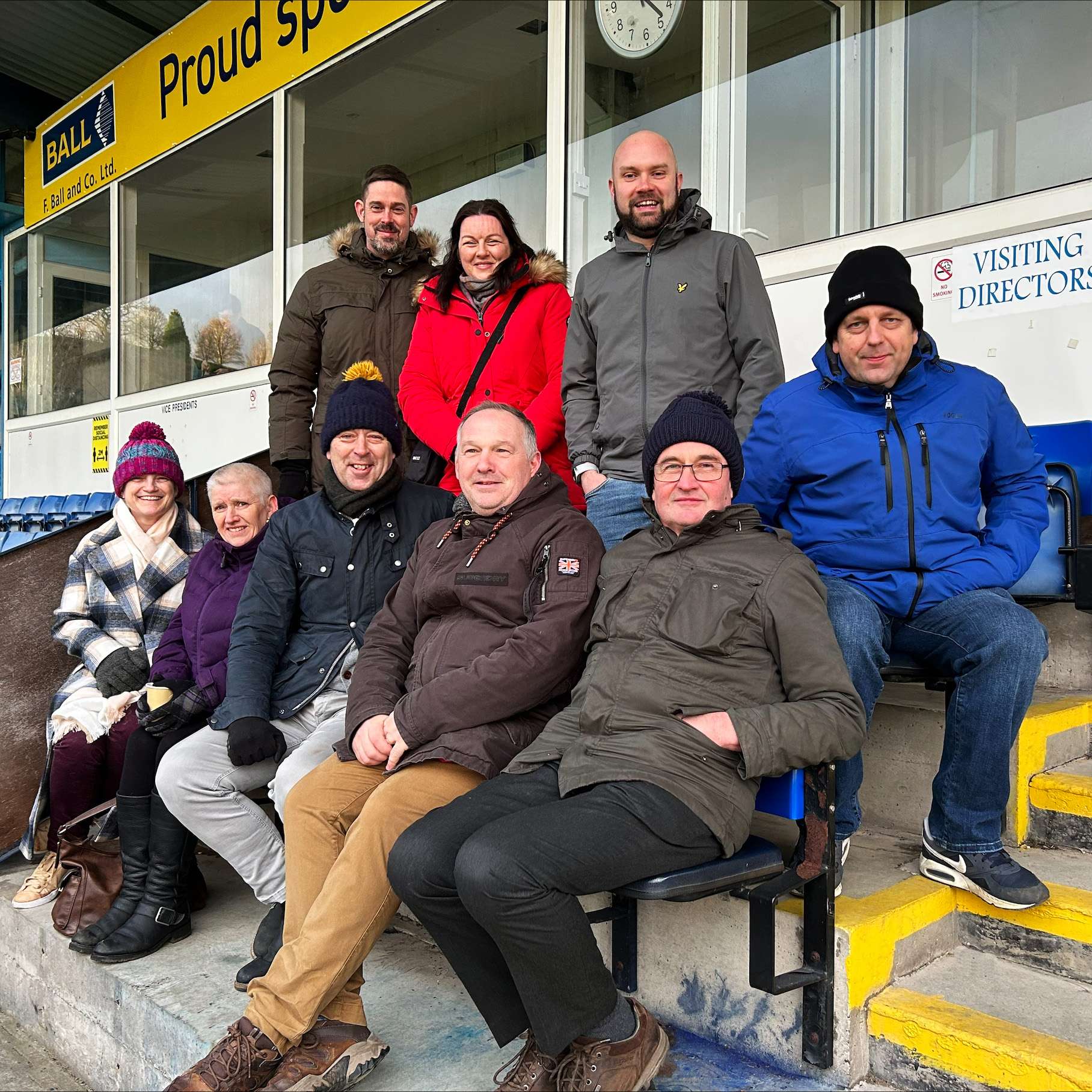 Falco Sponsors Leek Town FC Home Game