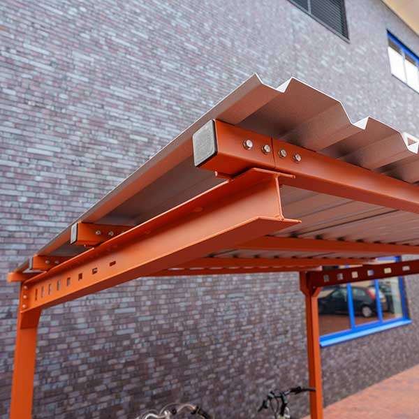 Shelters, Canopies, Walkways and Bin Stores | Cycle Shelters | FalcoAndo Cycle Shelter | image #4 |  