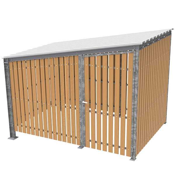 Shelters, Canopies, Walkways and Bin Stores | Bin Stores | FalcoLempo Bin Store | image #2 |  