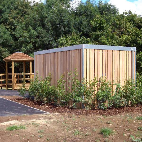 Shelters, Canopies, Walkways and Bin Stores | Storage Shelters | FalcoLok-250 Storage Shelter | image #4 |  Wooden Storage Shelter