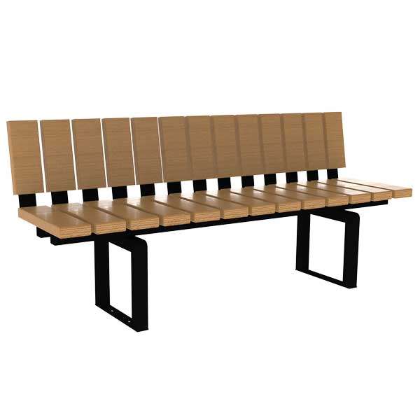 Street Furniture | Seating and Benches | FalcoSinus Straight Seat | image #1 |  