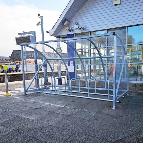 Huntly Station Cycle Parking Huntly Station Cycle Parking