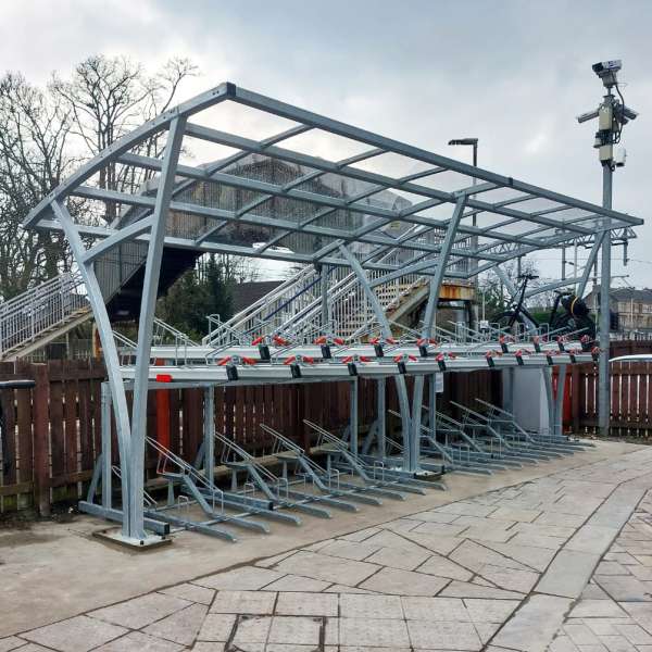 Lenzie Station Cycle Parking Lenzie Station Cycle Parking