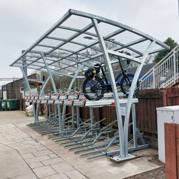 Lenzie Station Cycle Parking Lenzie Station Cycle Parking