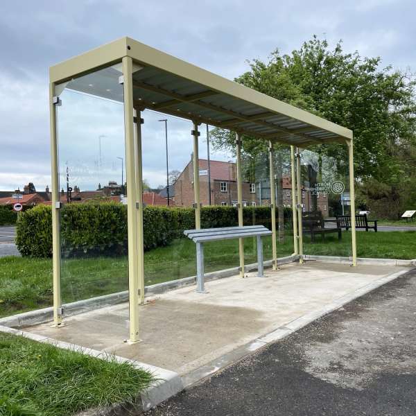 Millgate Car Park in Thirsk, Receives Bespoke Bus Shelter on Behalf of ...