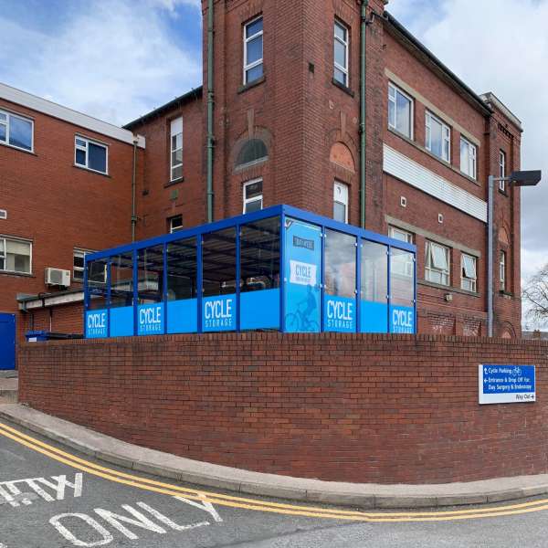 Rochdale Infirmary Cycle Hub Rochdale Infirmary Cycle Hub