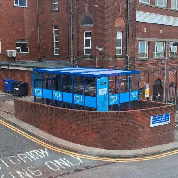 Rochdale Infirmary Cycle Hub Rochdale Infirmary Cycle Hub
