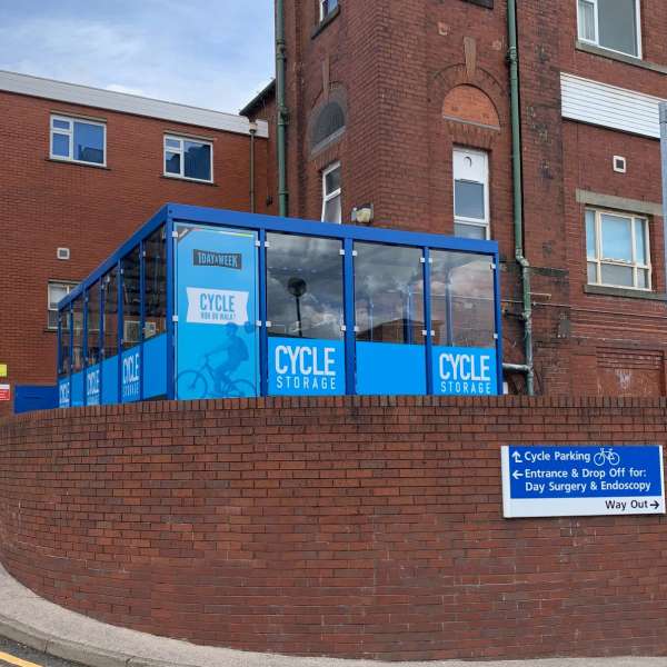 Rochdale Infirmary Cycle Hub Rochdale Infirmary Cycle Hub