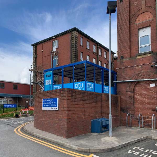 Rochdale Infirmary Cycle Hub Rochdale Infirmary Cycle Hub