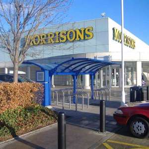 Gyle Shopping Centre - FalcoHarmony Cycle shelter