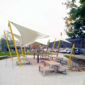 Elegant FalcoBloc Picnic Tables for Loughborough University!