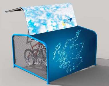 Bike Hangar Rendering Scotland