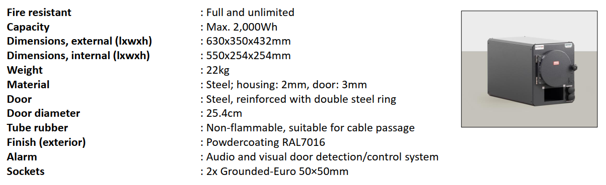 FalcoCharge-Plus Specification